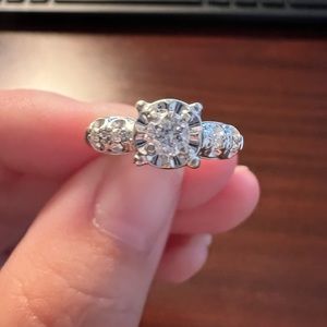 Vintage Diamond Engagement Ring